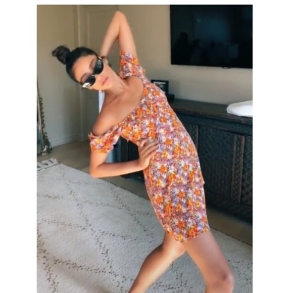 Faithfull the Brand Dresses & Skirts - FAITHFULL THE BRAND Iris Meja Floral Mini Babydoll Dress Shay Mitchell Ditsy 2